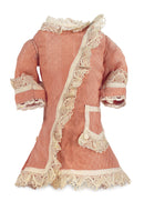 Peach Cotton/Silk Dress