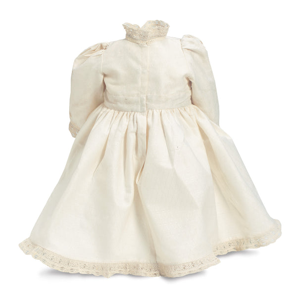 Cream Dress With Lace