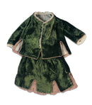 Moss Green Velvet Two Piece Suit