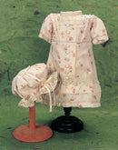 Rose Petal Frock And Bonnet