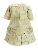 Pale Green Silk Princess Style Dress