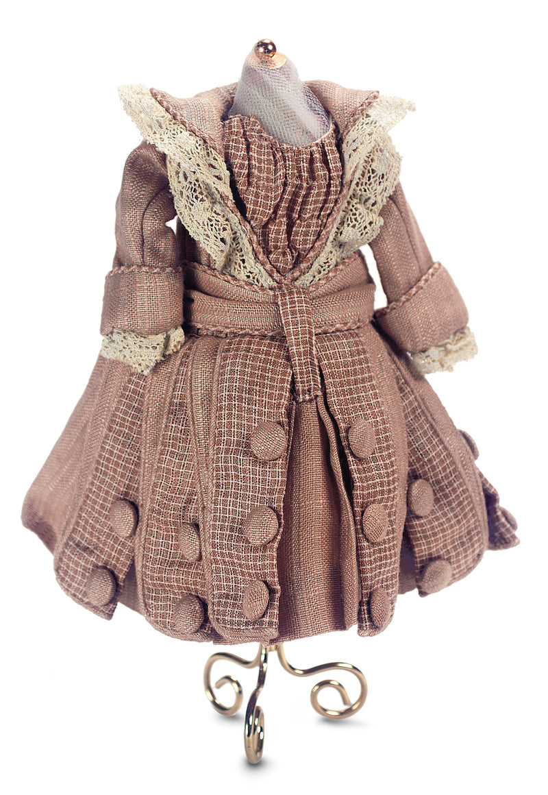 Petite French Style Dress In The Golden Age Style