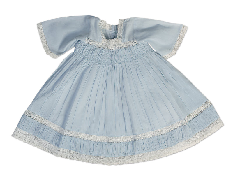 Blue Cotton Summer Dress