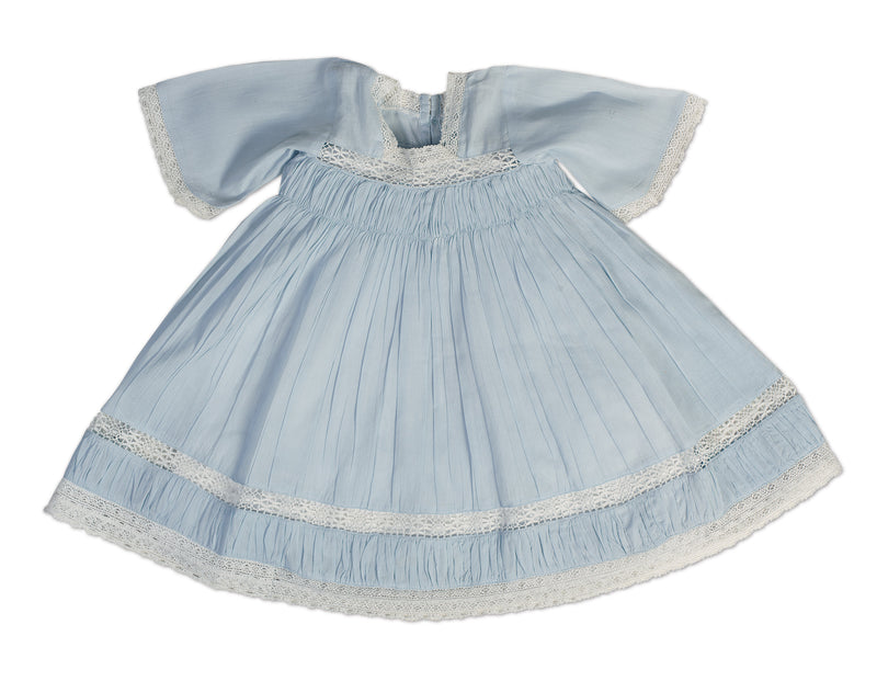 Pale Blue Dimity Summer Dress Pale Blue Dimity Summer Dress