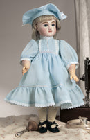 Blue Dainty Dress and Cap