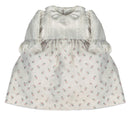 Cotton Toddler Dress with Flower Skirt