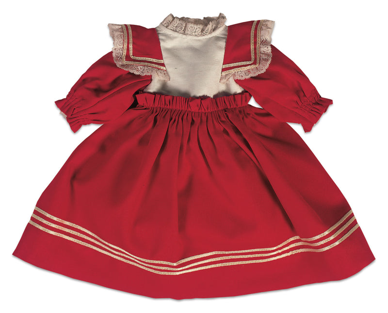 Royal Red Bretelle Dress