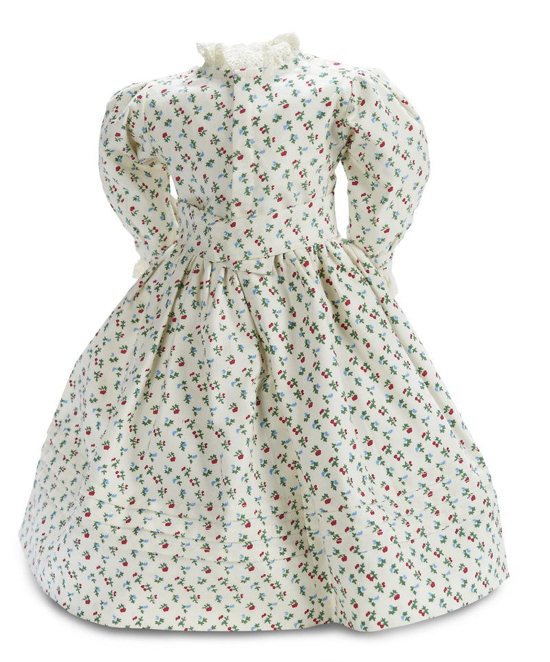 Holly Pattern Dress with Smocking