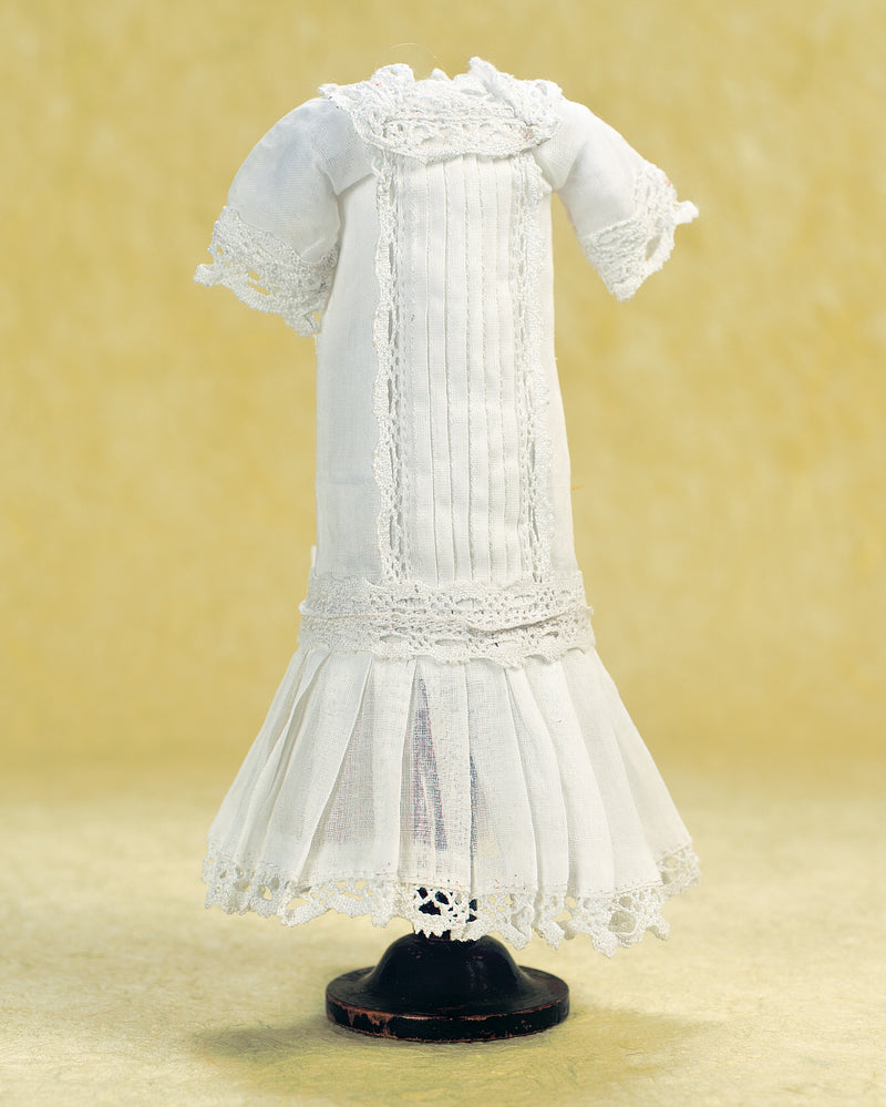 White Cotton Batiste Chemise Doll Dress