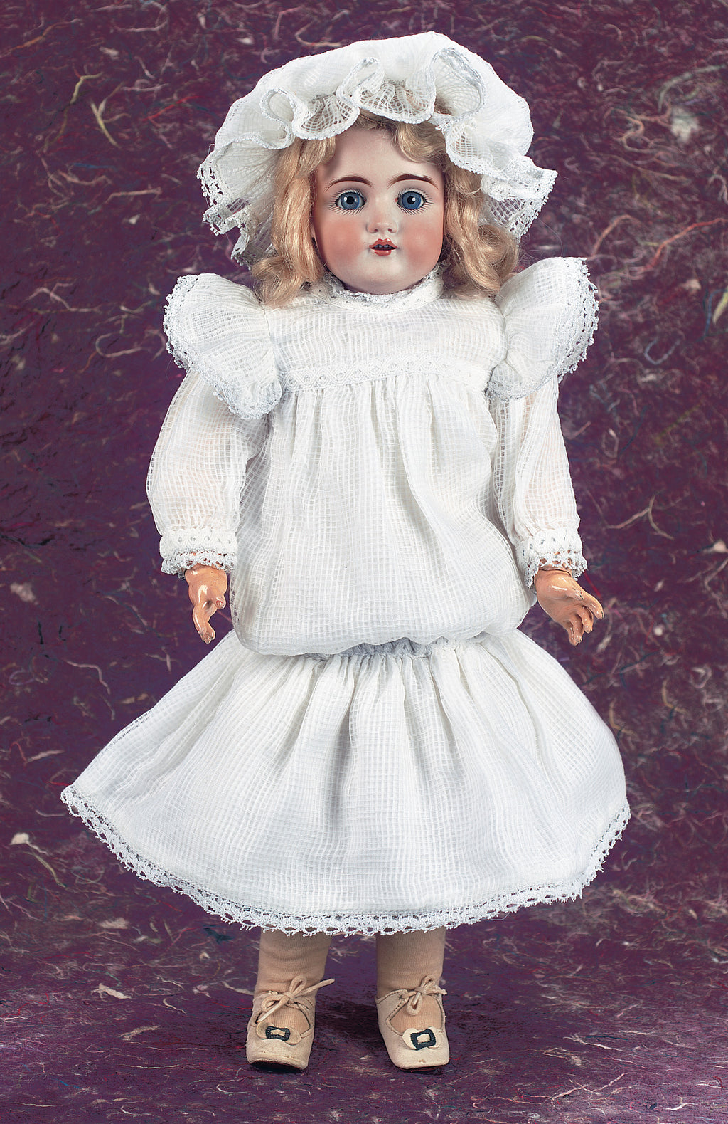 cotton blouson dress Kai Pleated Blouson Dress Icy Blue / L