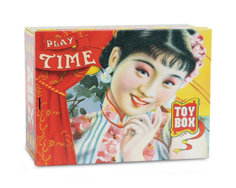 Play Time Toy Tin Cigar Box