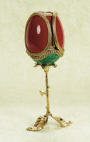 The Enchanting Rose Unfolds, Decorative Presentation Egg