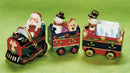 Santa Train Salt & Pepper Shakers