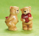 Teddy Bear Love Salt and Pepper Shakers