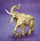 Grand Roaring Elephant Trinket Box and Charm