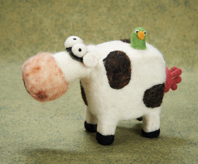 Square Cow Wool Buddy