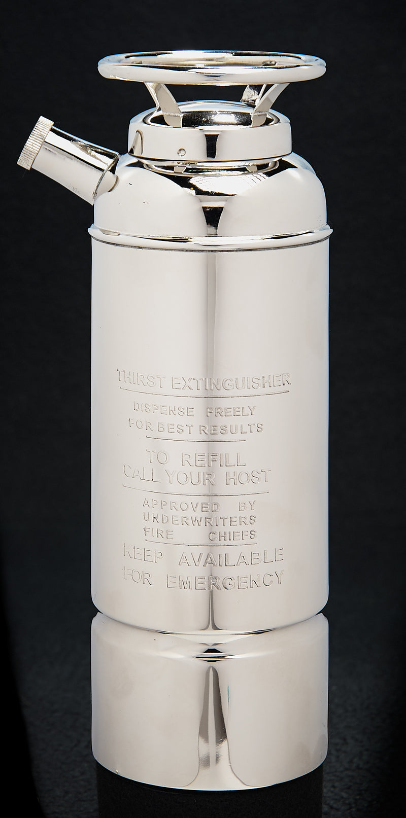 Fire Extinguisher Cocktail Shaker