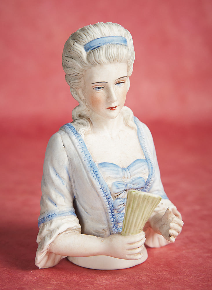 Lady of the Court Bisque Half-Doll