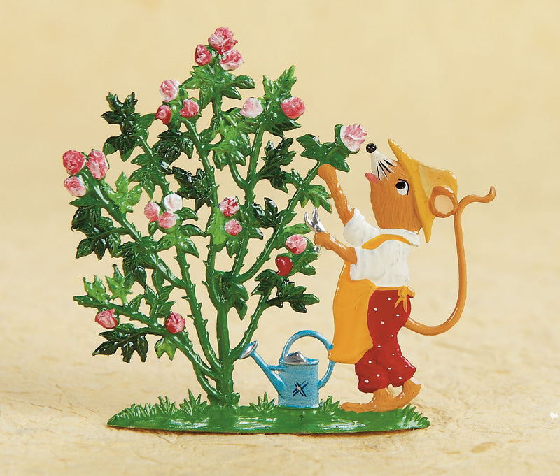 Gardening Mouse in Bavarian Pewter