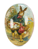 Bunny with Basket Egg Container