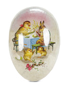 Mother Bunny Feeding Baby Egg Container