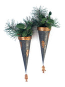 Antique Style Candy Cones Set of 2