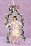 Brunette Girl With Pink Highlights by Peter Wolf