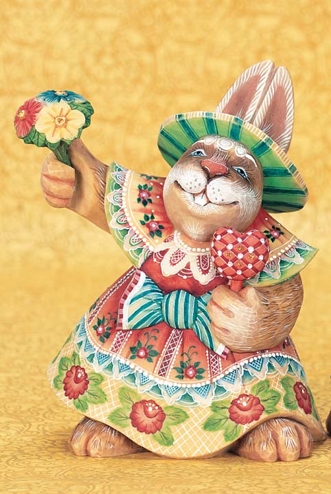 Mommy Bunny by Russian Gift Treasures