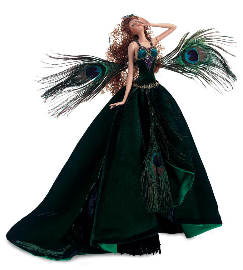Peacock Tassel Lady
