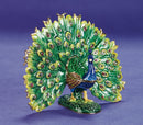 Fancy as a Peacock Trinket Box and Necklace