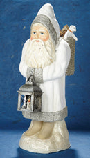 Ivory Belsnickle with Lantern and Basket