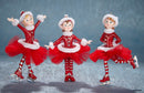 Skating Ballerinas Ornaments