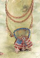 Patriotic Purse Necklace