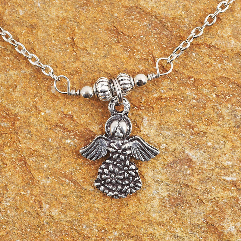 Mom is Your Angel Necklace