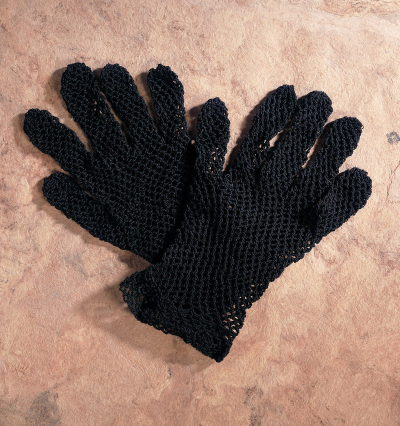 Vintage French Knit Gloves