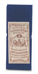 Sewing Needles With Small Eyes, circa 1930's