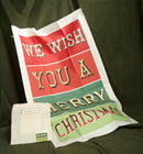Merry Christmas Tea Towel