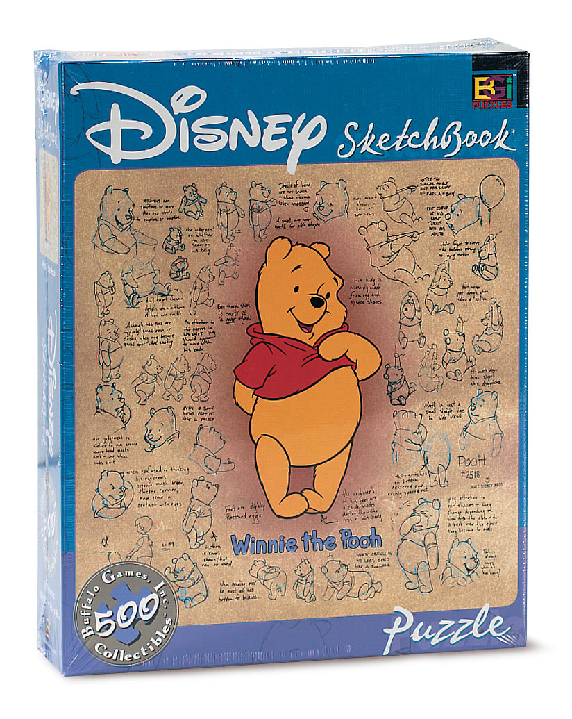 Disney Sketchbook - Mickey Mouse, 500 Pieces, Buffalo Games