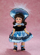 Blue Satin Sweetheart Ginny