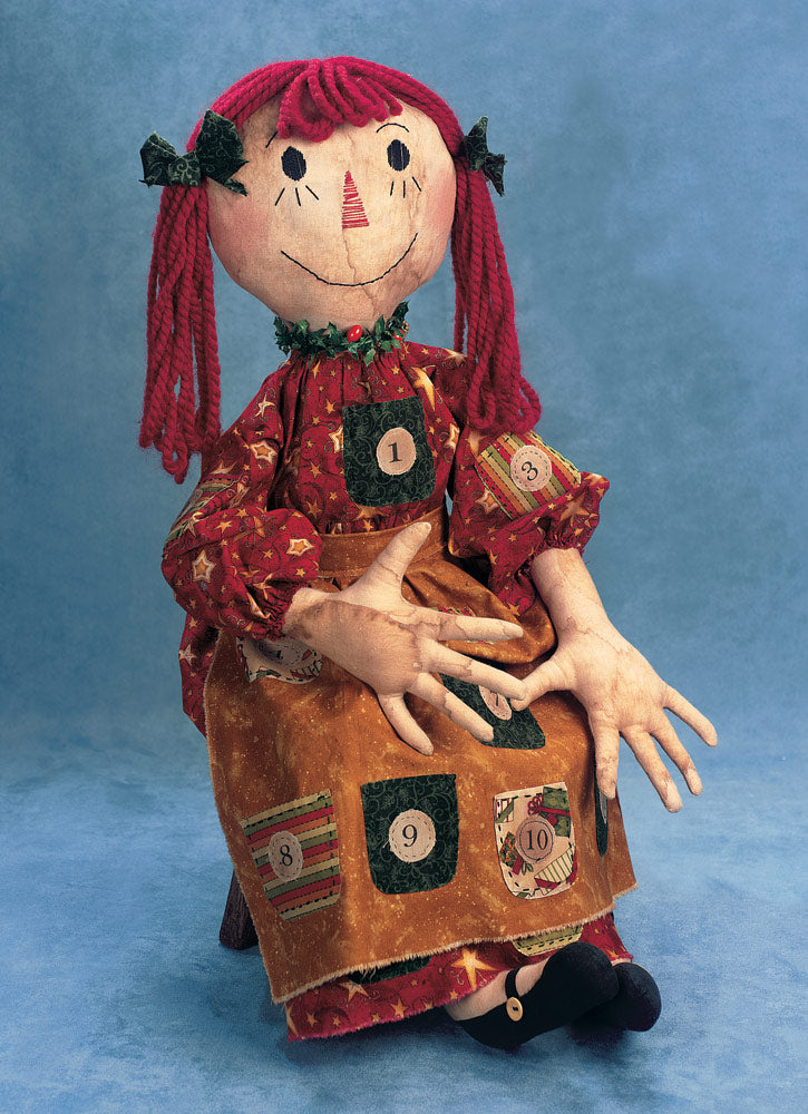 Noelle the Raggedy Advent Doll by Jessie Ross