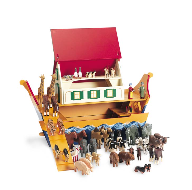 German Wooden Noah's Ark