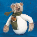 Green Scarf Snow Bear by American artist  Darlene Allen
