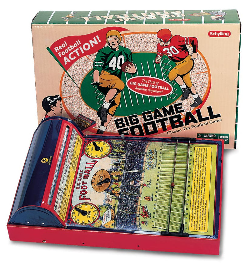 Big Game Football, A Vintage Style Tin Toy Game