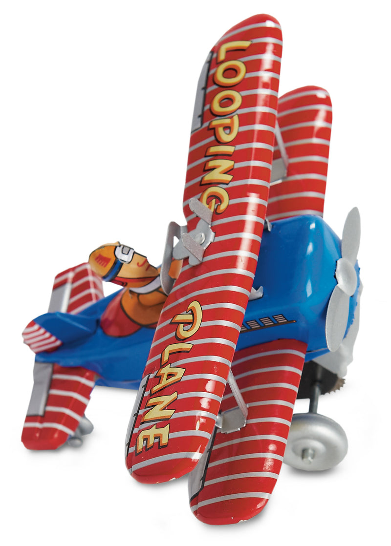 Pilot In Training, a Looping Mechanical Tin Toy
