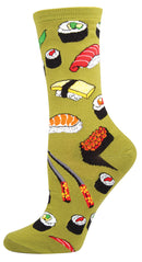 Sushi Rolls Women's Cotton Socks