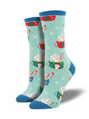 Cocoa Christmas Womens' Cotton Socks