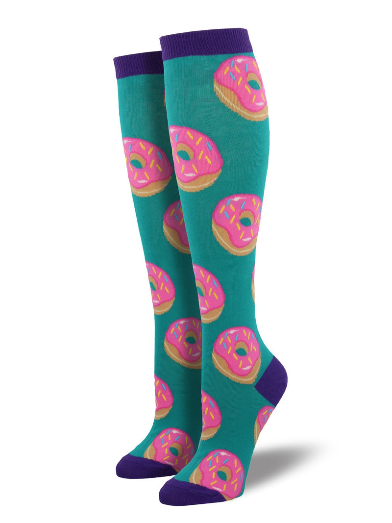 Donuts Women's Knee High Socks