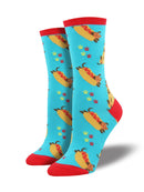 Weiner Dog Womens' Cotton Crew Socks