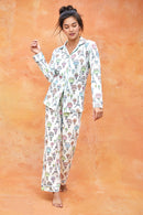 Up, Up & Away Women's Cotton Pajamas