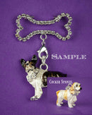 Cocker Spaniel and Bone Brooch